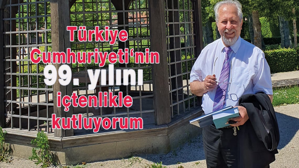 IKG Başkanı Dr. Latif Çelik, “99 yıl önce cumhuriyetin tarihini yazanları saygı ve hürmet ile anıyorum”